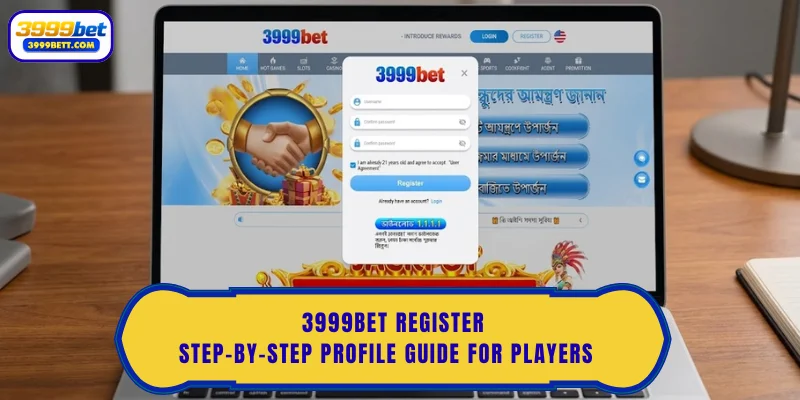 3999Bet Register – Step-by-Step Profile Guide for Players