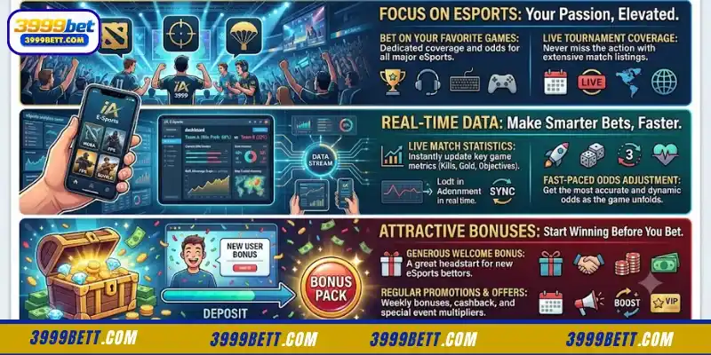 Outstanding Benefits of Betting at IA E-Sports 3999Bet