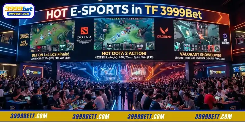 Top Exciting E-Sports Masterpieces at TF 3999Bet